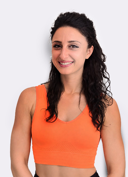 Rita Toscano istruttrice di corso di pilates